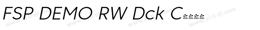 FSP DEMO RW Dck C字体转换 FSP DEMO RW Dck C字体转换